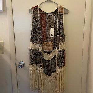 Dreamers Boho Fringe Vest